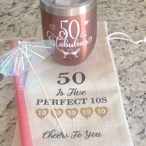 50th Birthday 2 Piece Set! 🥳🍬🍡🎂